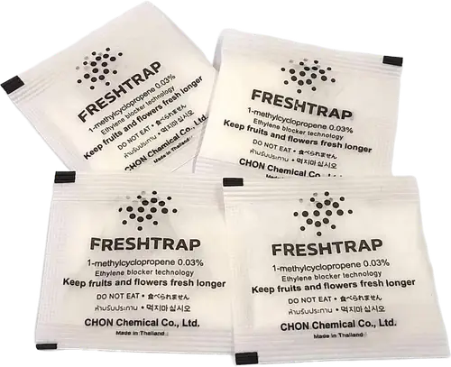 Four FreshTrap 1-MCP sachets.